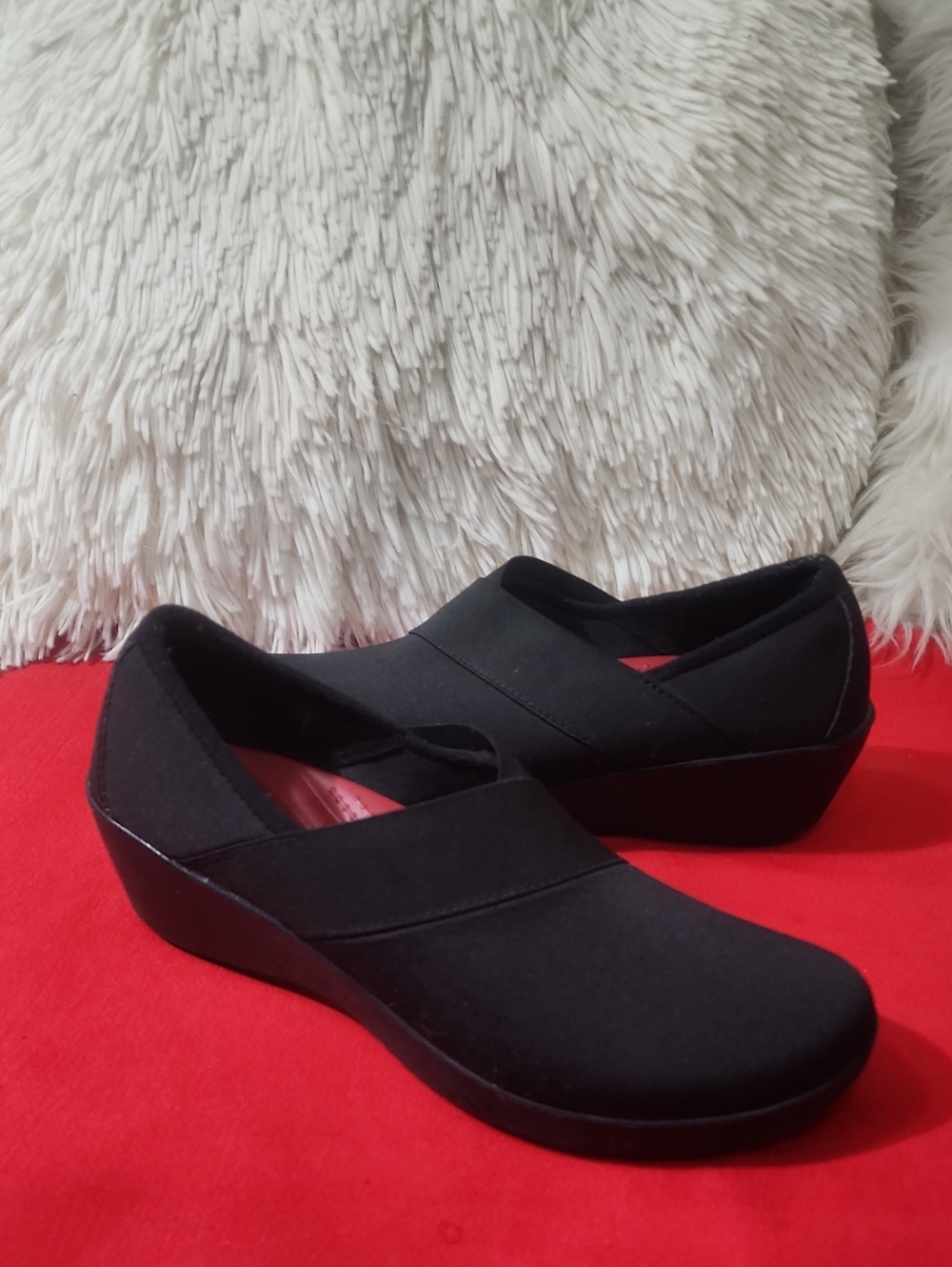 Crocs Women's Busy Day Stretch Wedge Shoes